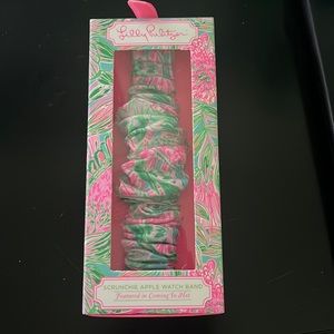 NWT Lilly Pulitzer Scrunchie Apple Watch Band